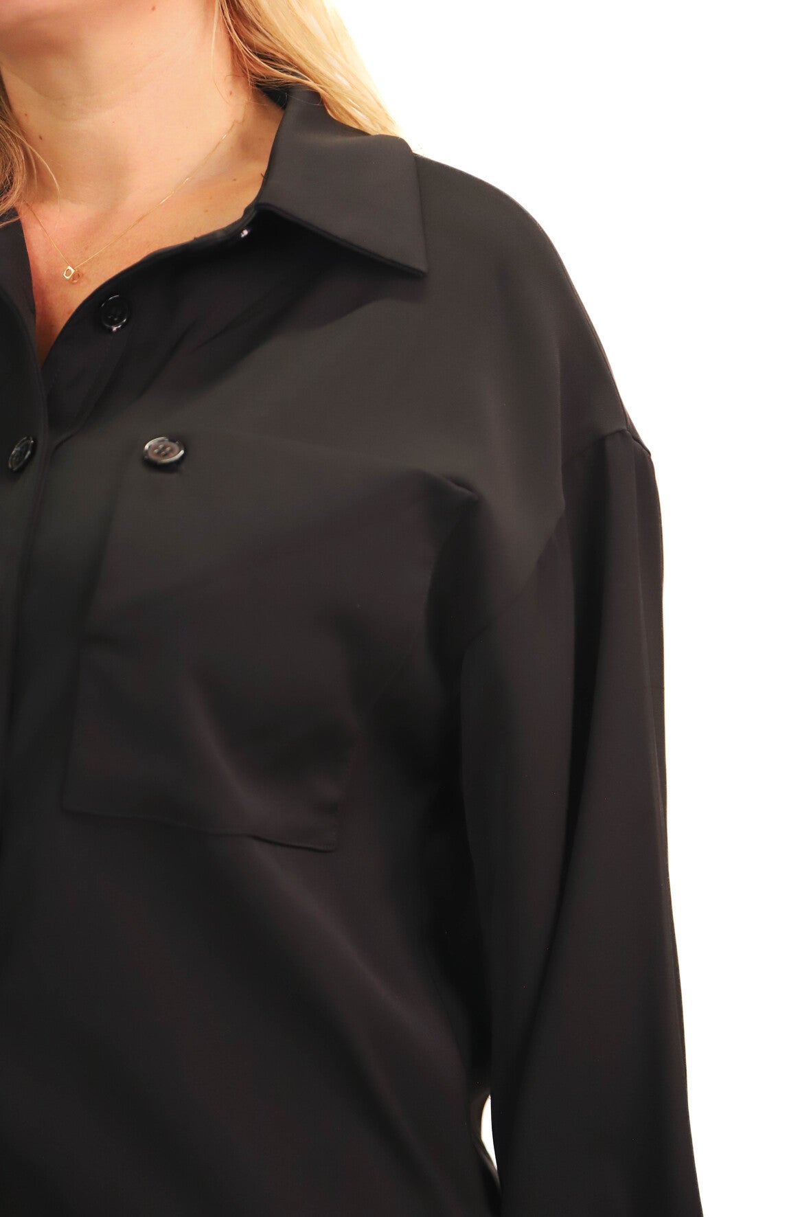 Chemise noire Mochy Taille M/L - NEUF
