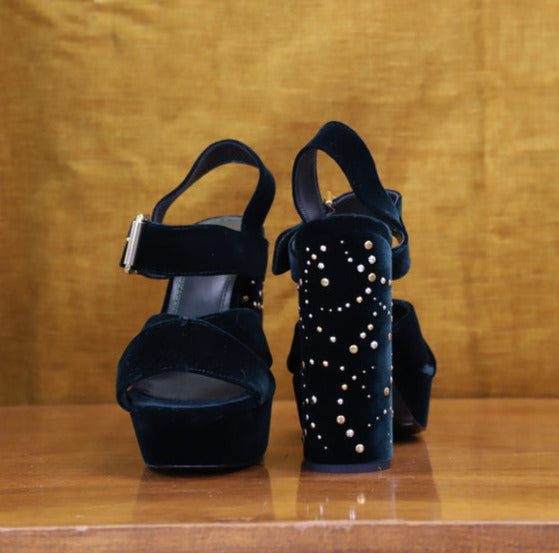 Sandales vertes Maje Taille 40 - NEUF