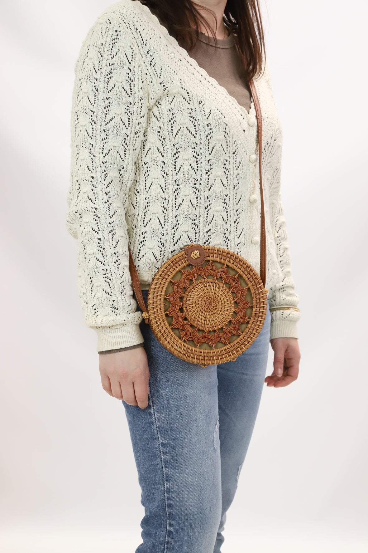Sac bandoulière marron - NEUF