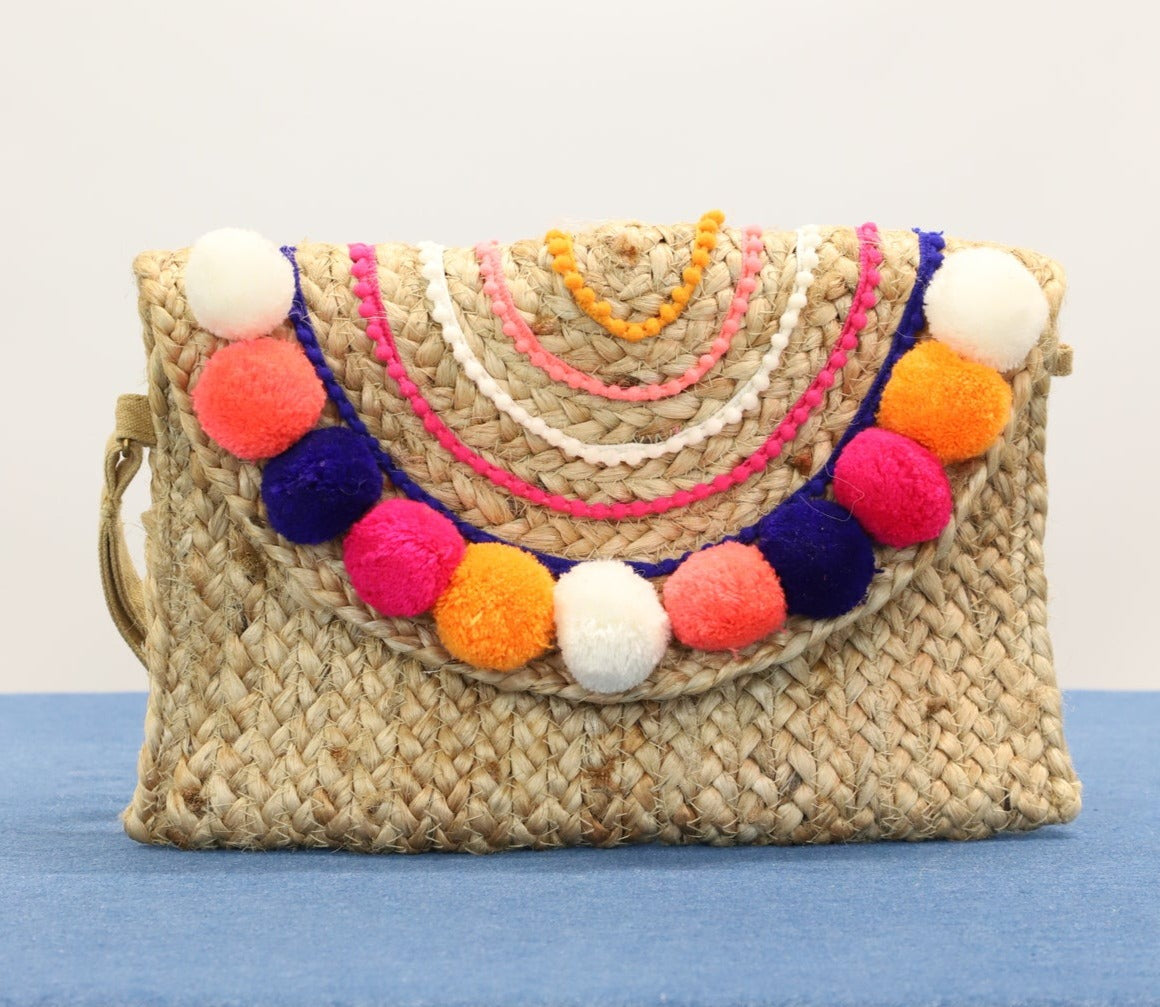 Pochette multicolore