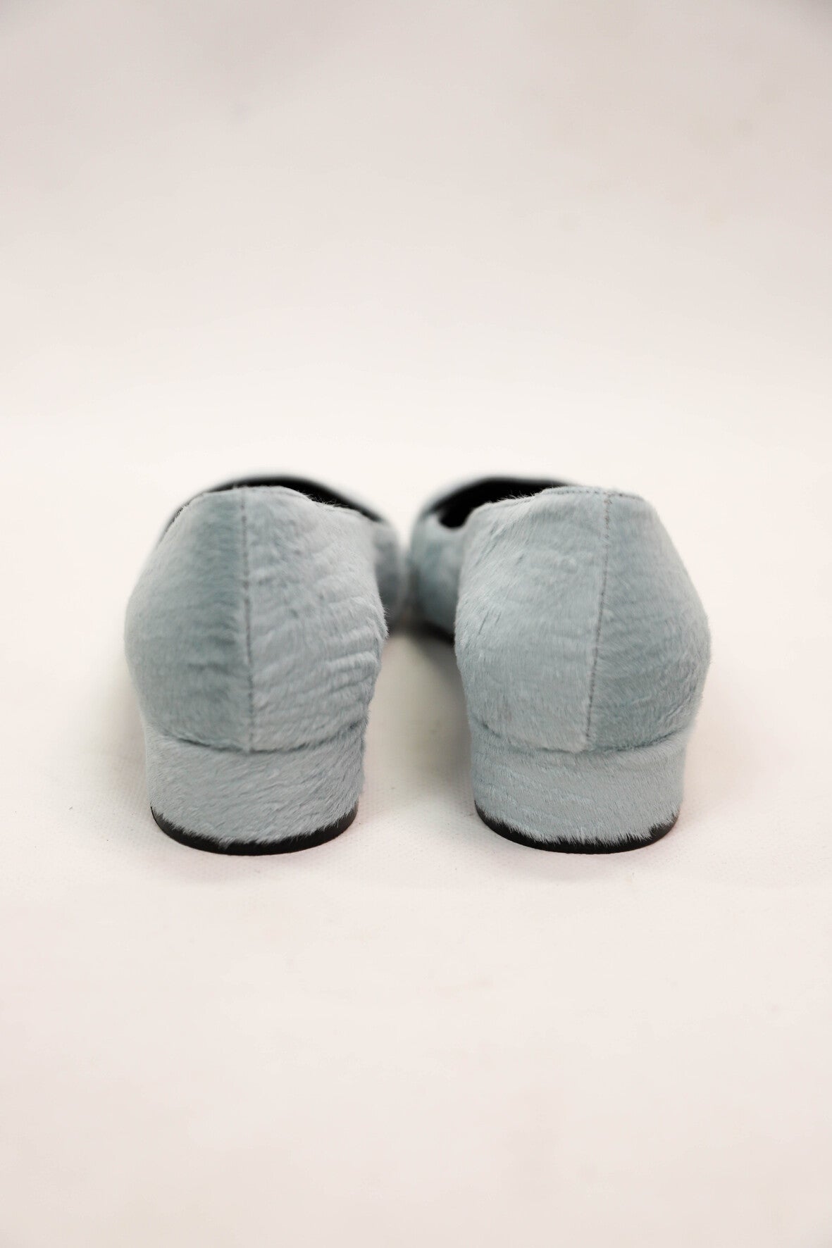 Ballerines effet pony bleues Nathan Taille 41