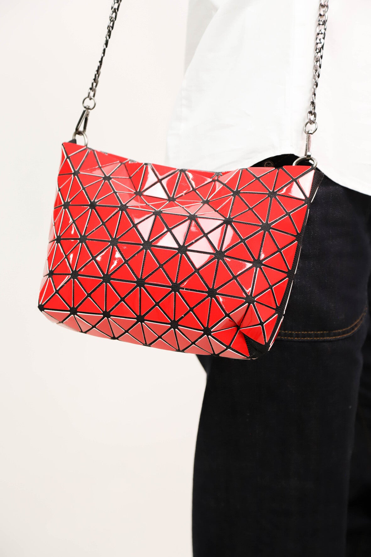 Sac bandoulière rouge Bao Bao - PEPITE