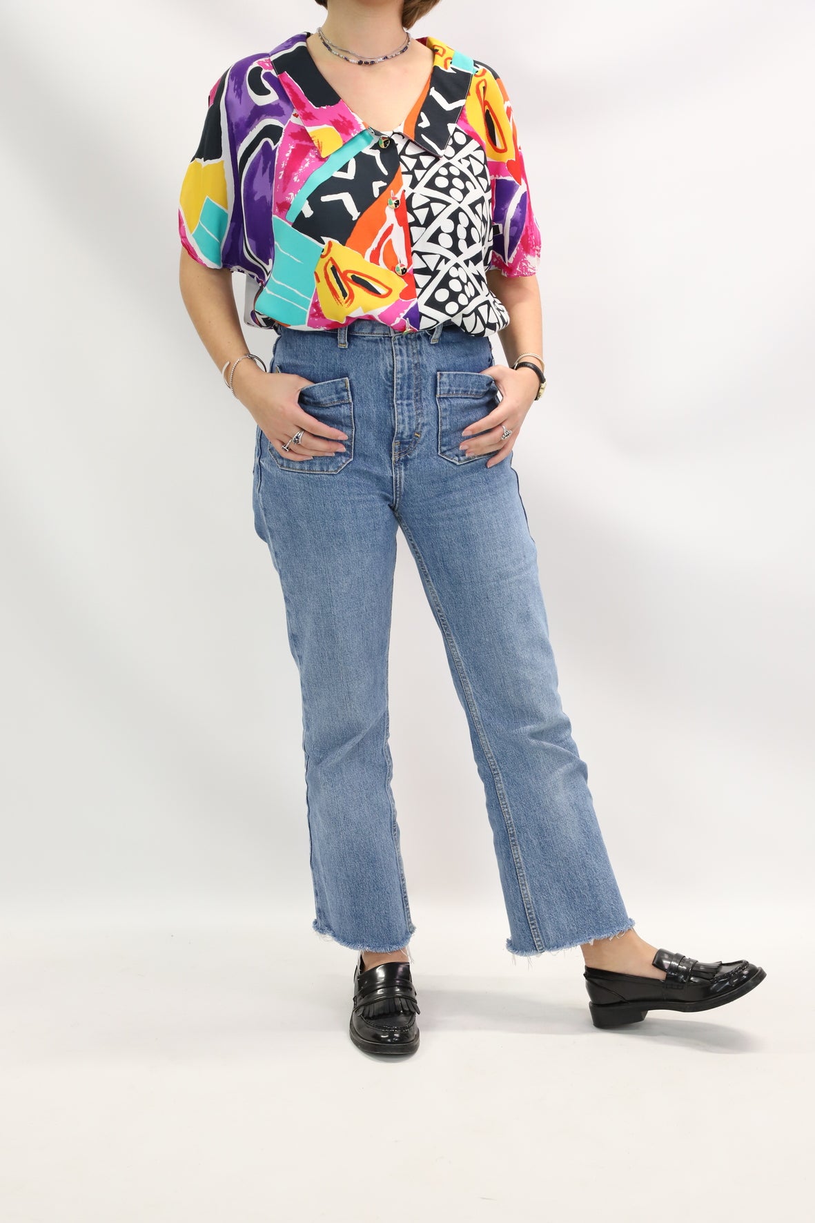 Chemisier multicolore Louis Féraud Taille M