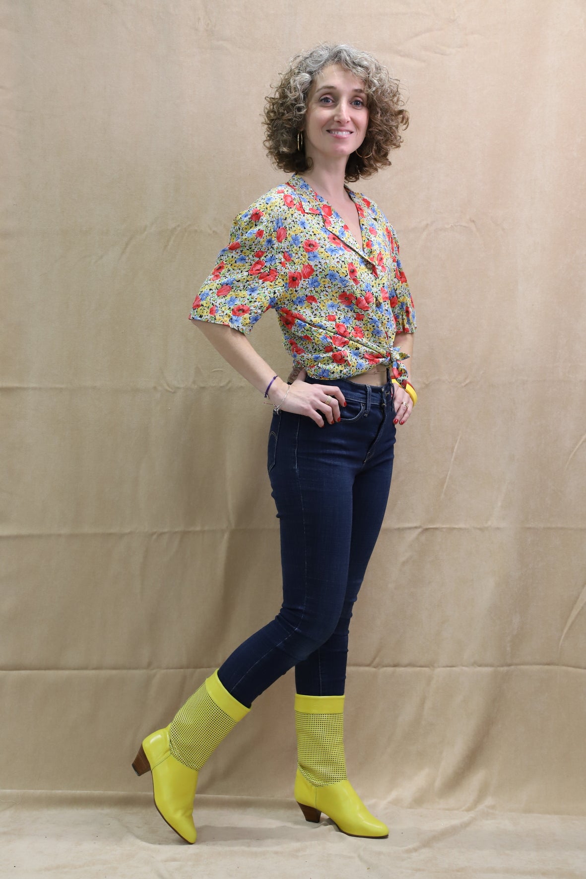 Chemisier fleuri Taille S