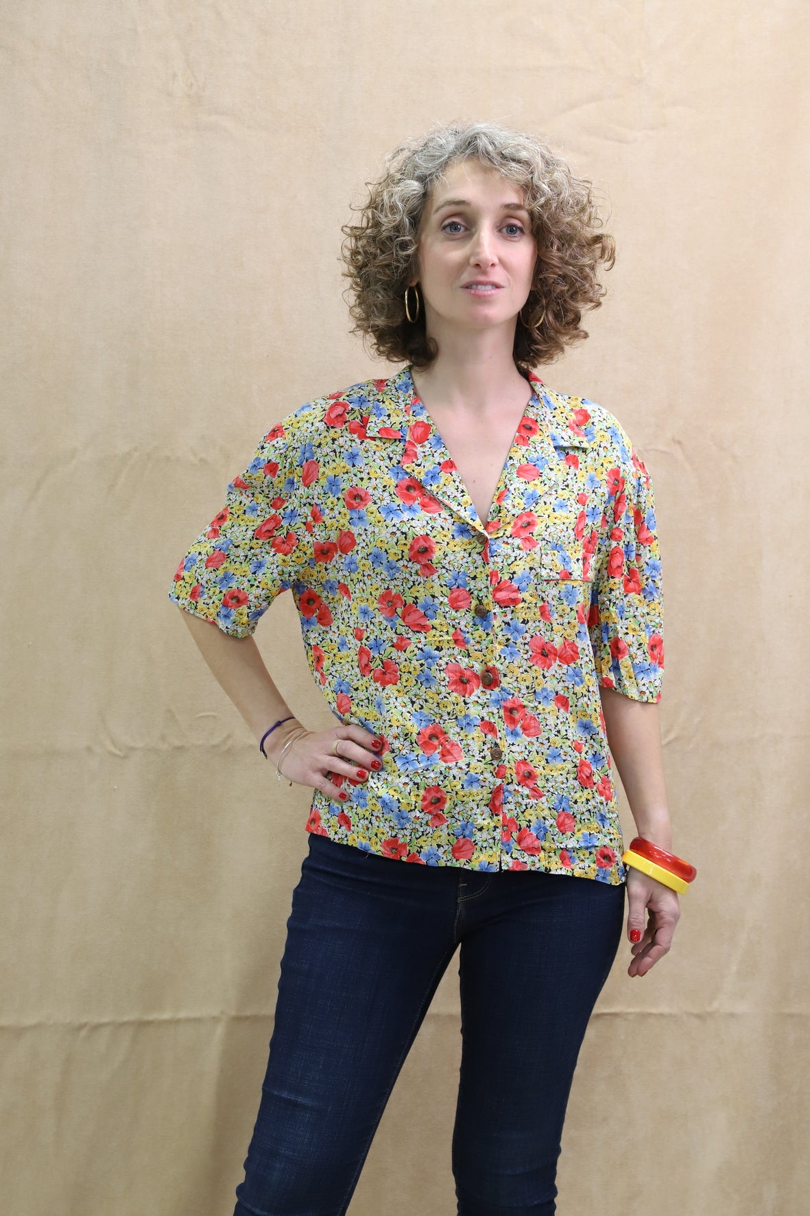 Chemisier fleuri Taille S