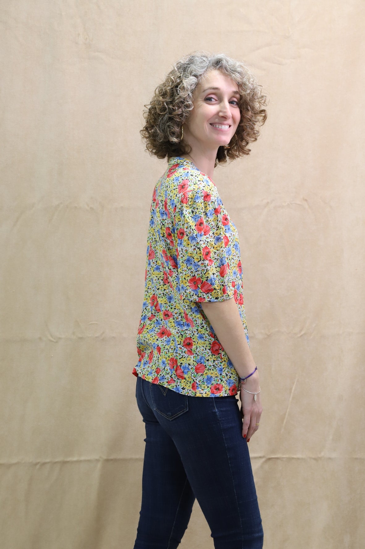 Chemisier fleuri Taille S