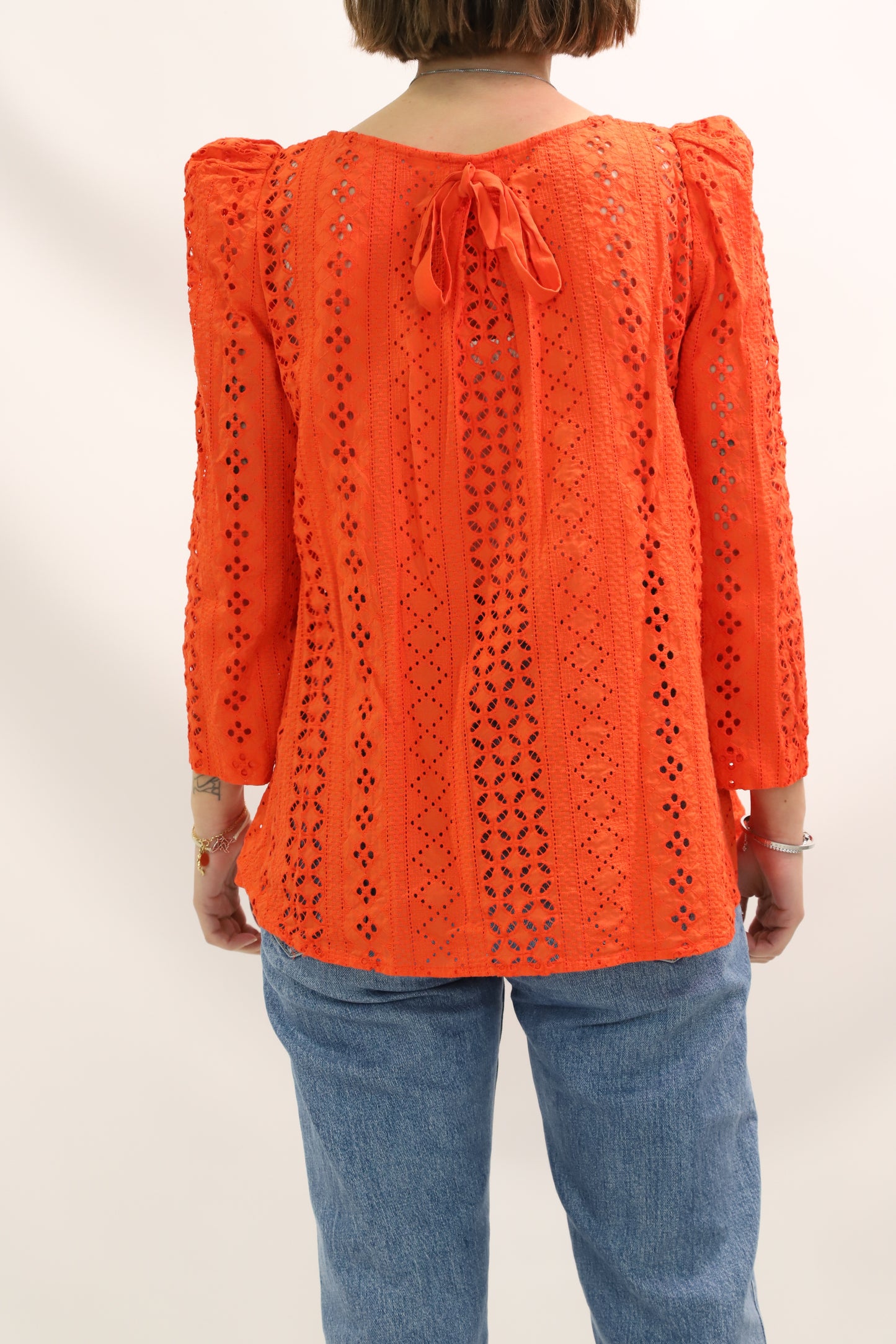 Blouse orange Claudie Pierlot Taille S