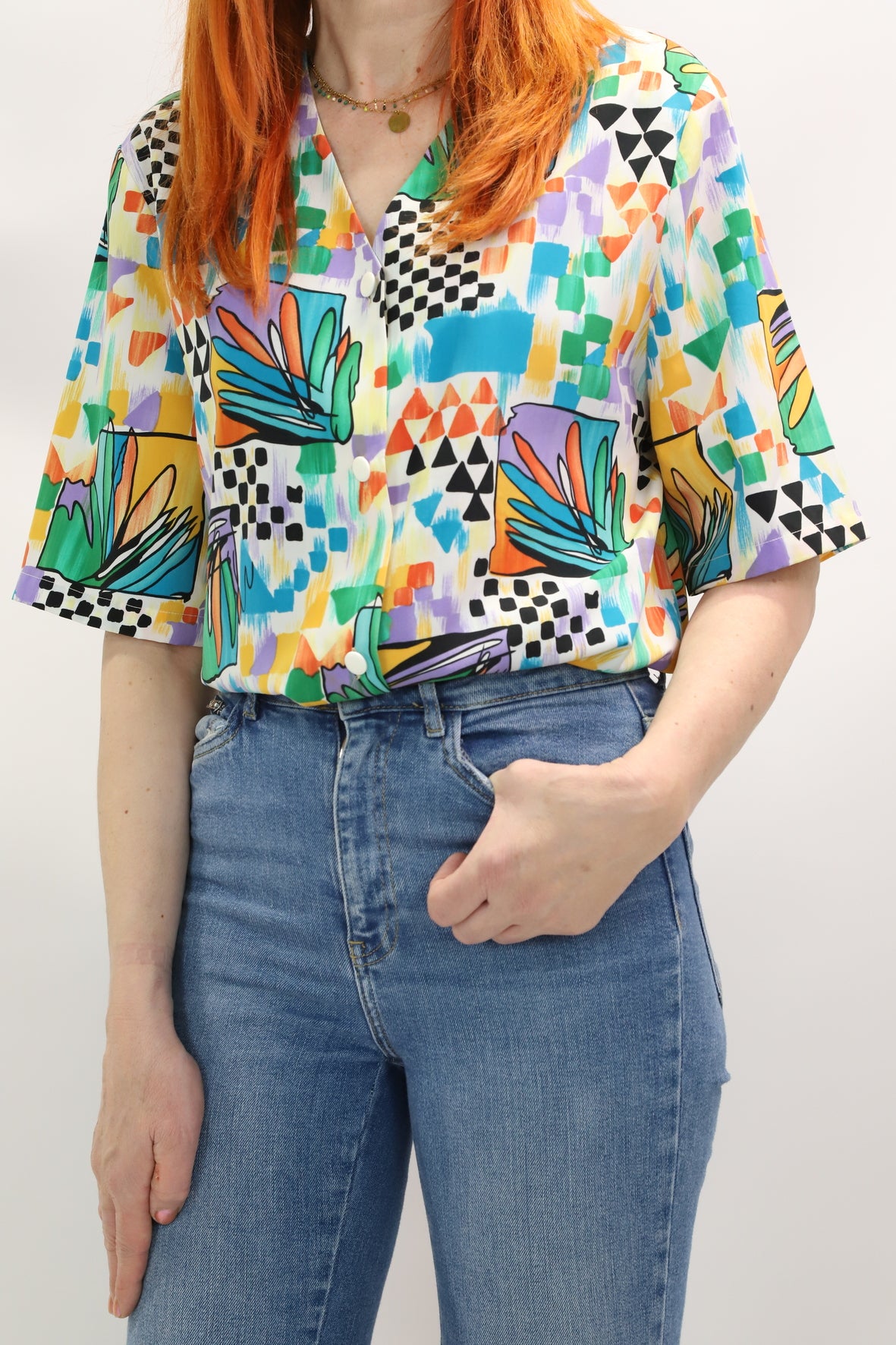 Chemisier multicolore Taille M