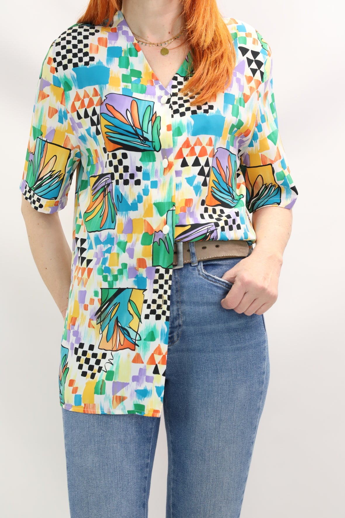 Chemisier multicolore Taille M