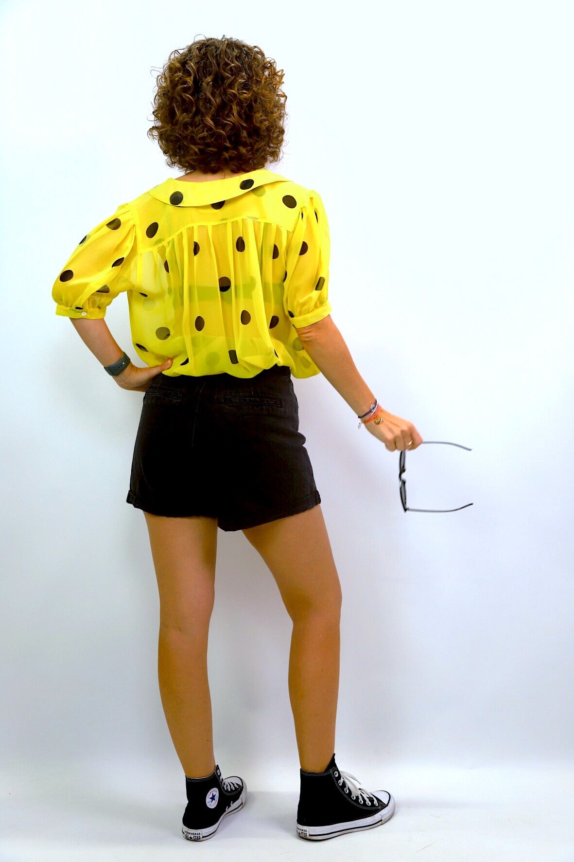 Short noir Stradivarius XS