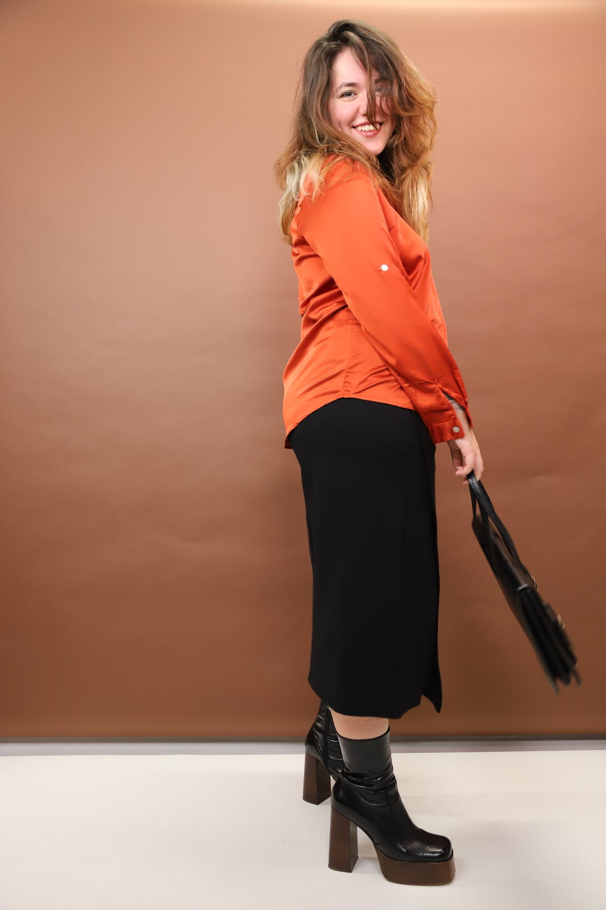 Jupe longue noire, Etymologie, Taille XL - NEUF