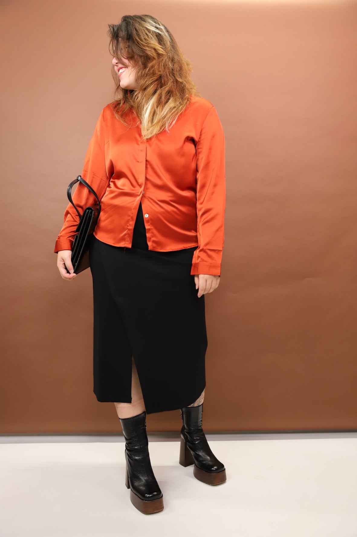 Jupe longue noire, Etymologie, Taille XL - NEUF