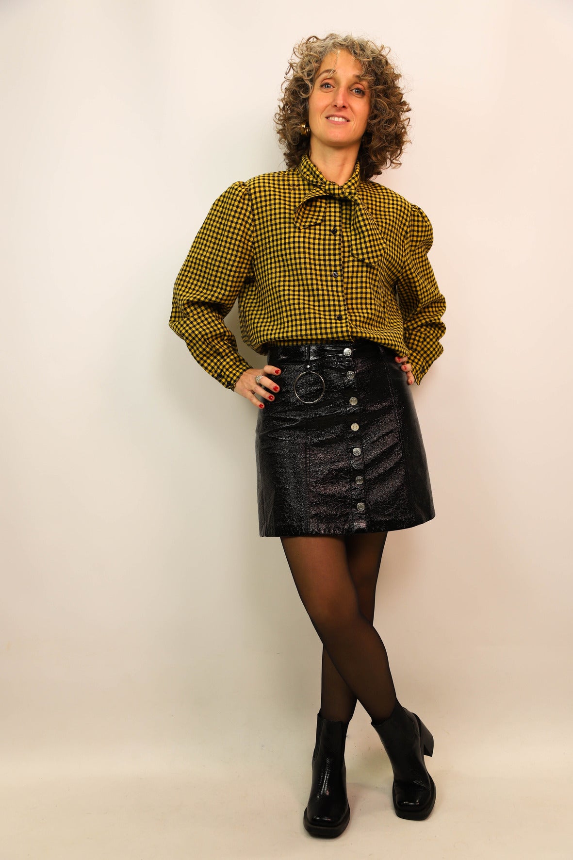 Jupe noire Stradivarius Taille S