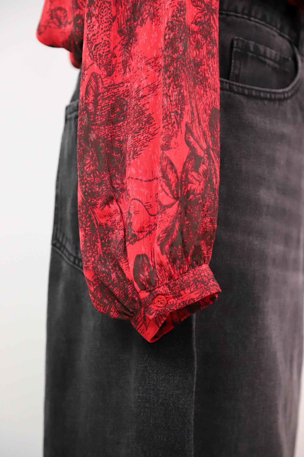 Chemisier rouge Promod Taille XL