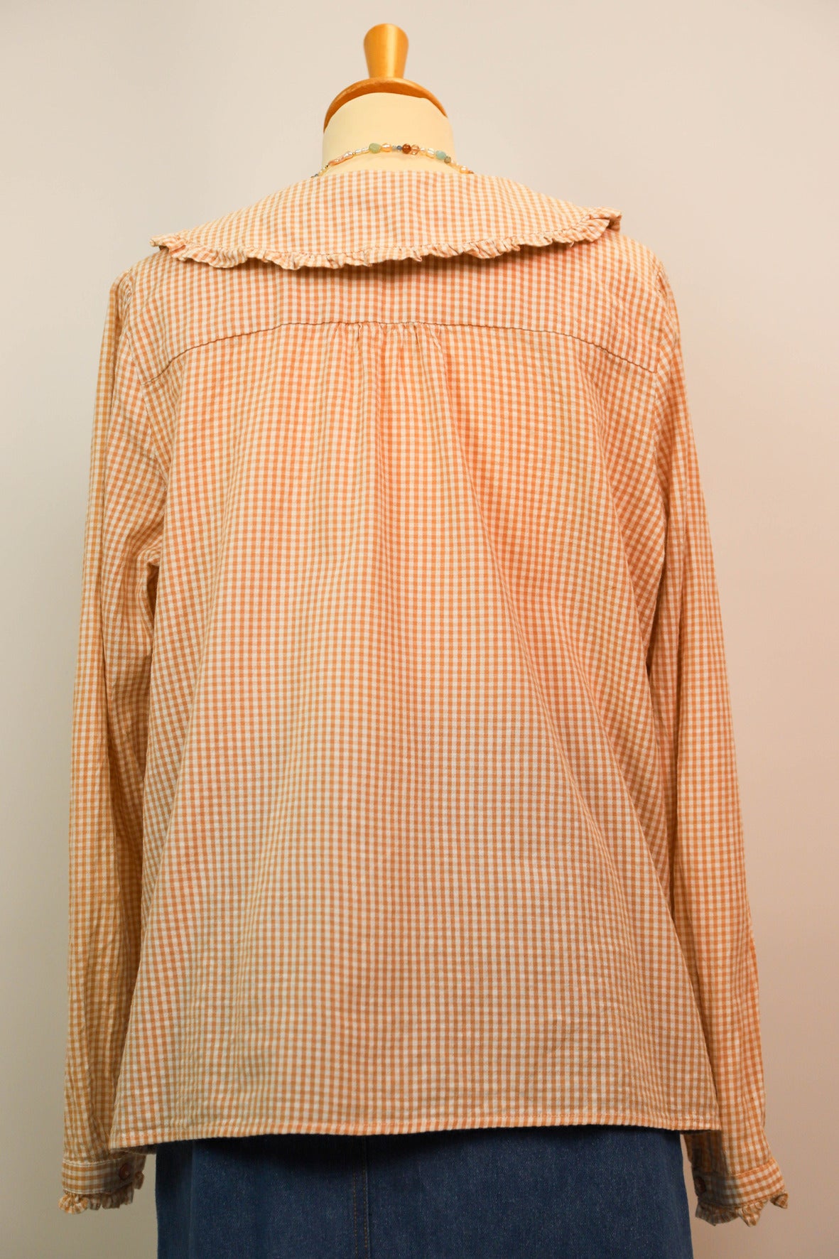 Chemisier vichy beige Grain de malice Taille XL