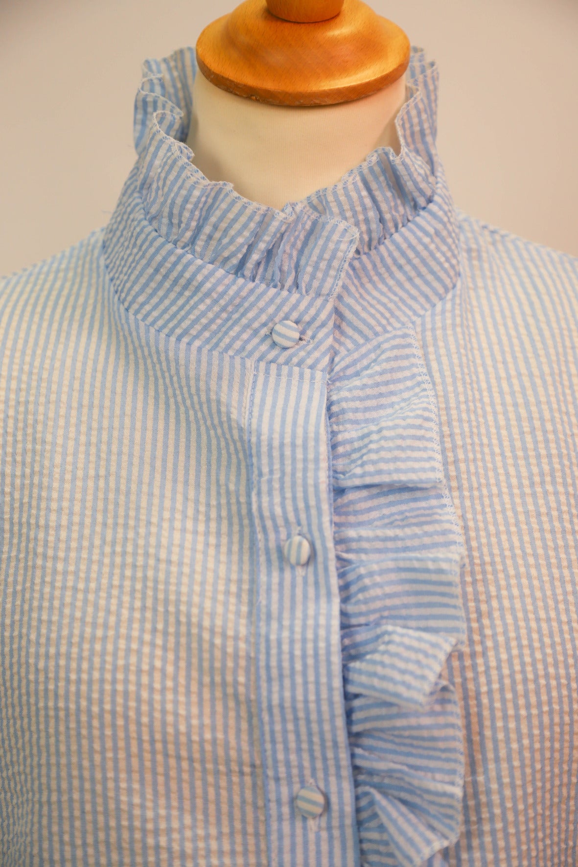 Chemise rayée bleue Taille L