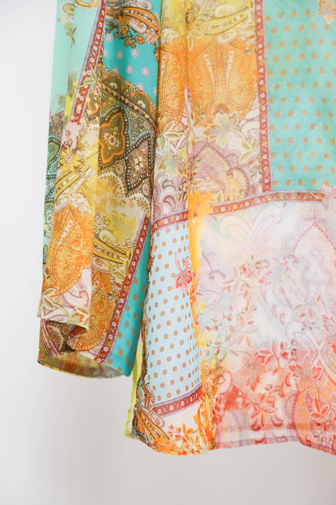 Chemise à motifs multicolores Zara Taille M