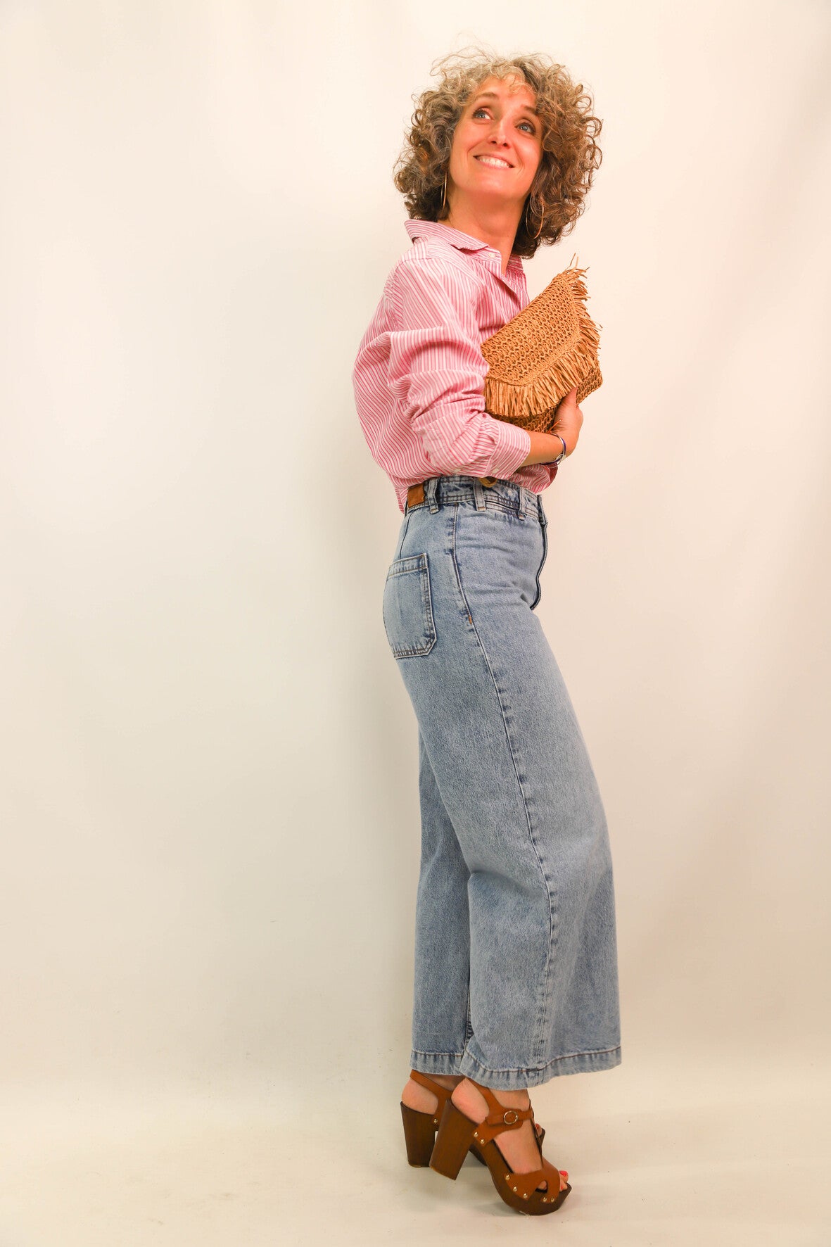 jean bleu Mango taille S