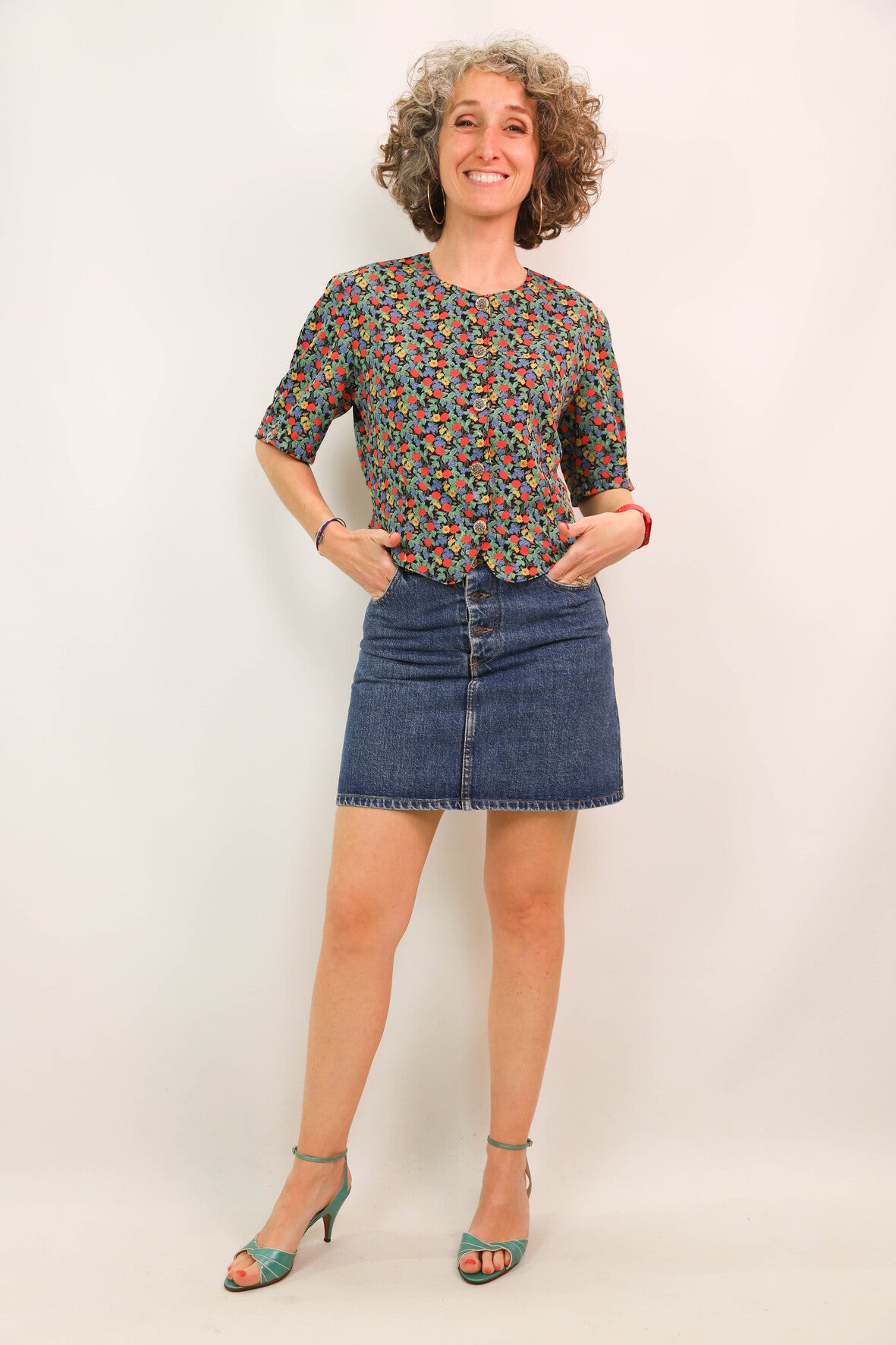 Jupe bleue Chipie Taille S