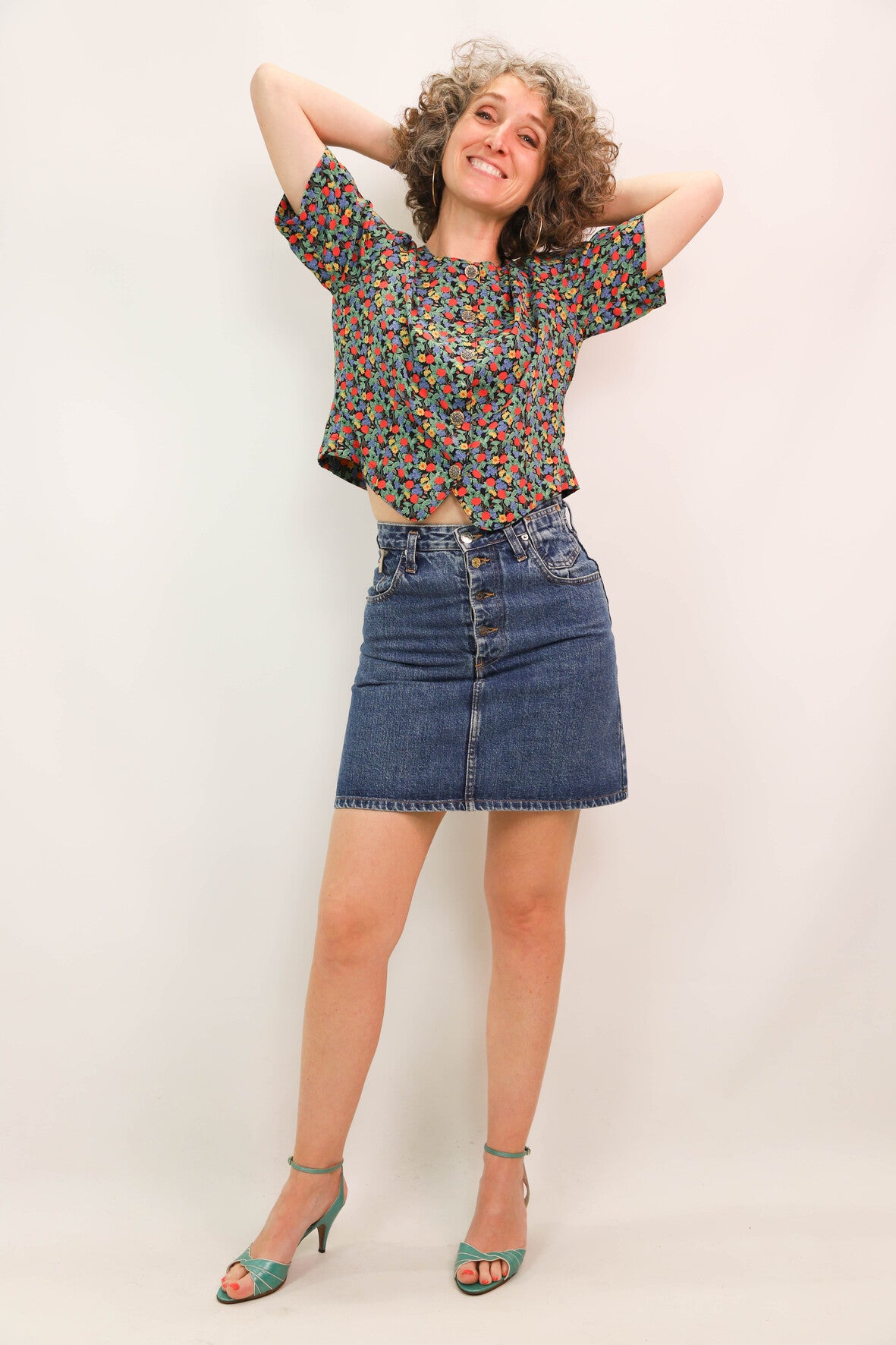 Jupe bleue Chipie Taille S
