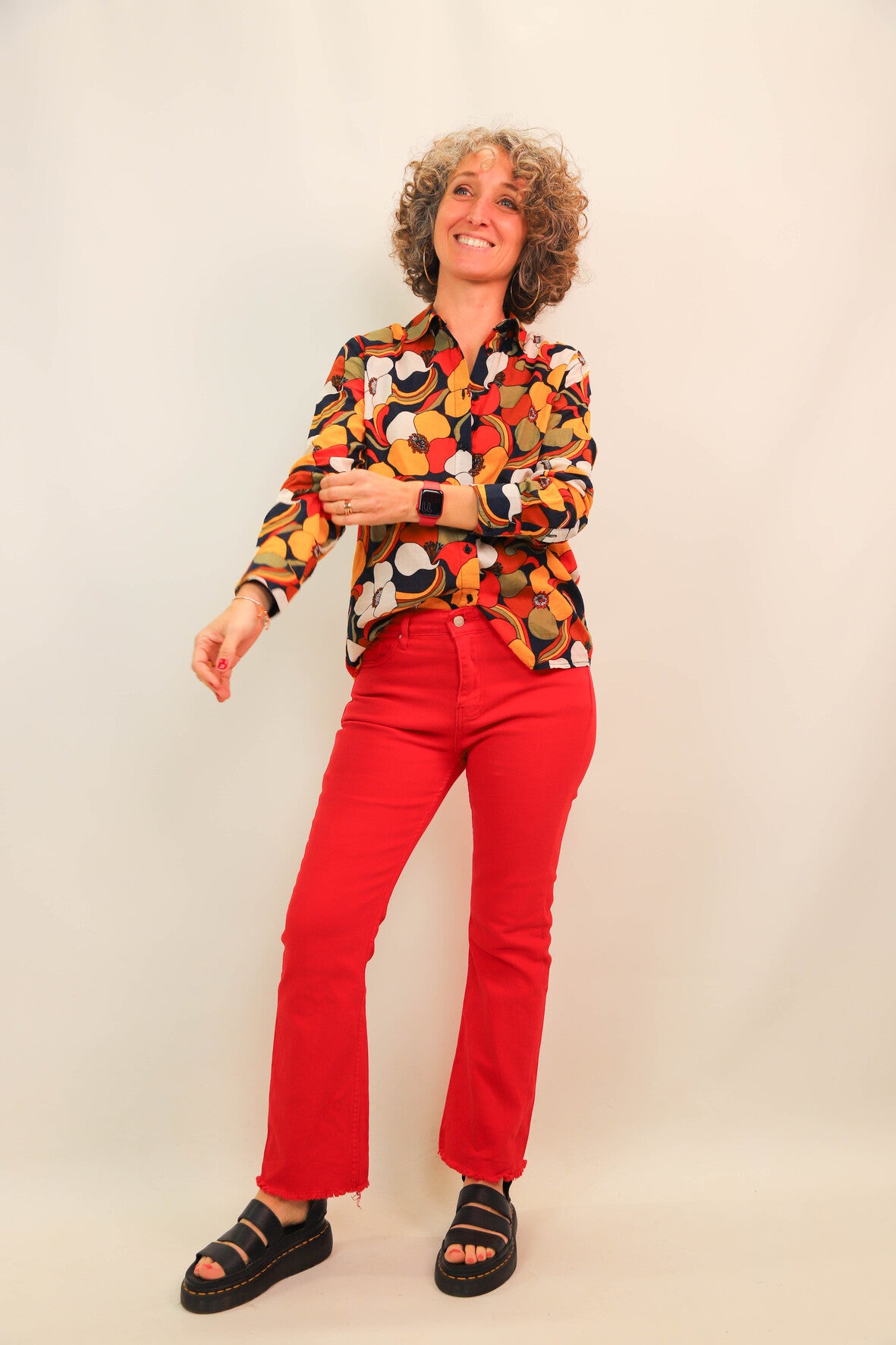 Jean rouge Zac & Zoe Taille S