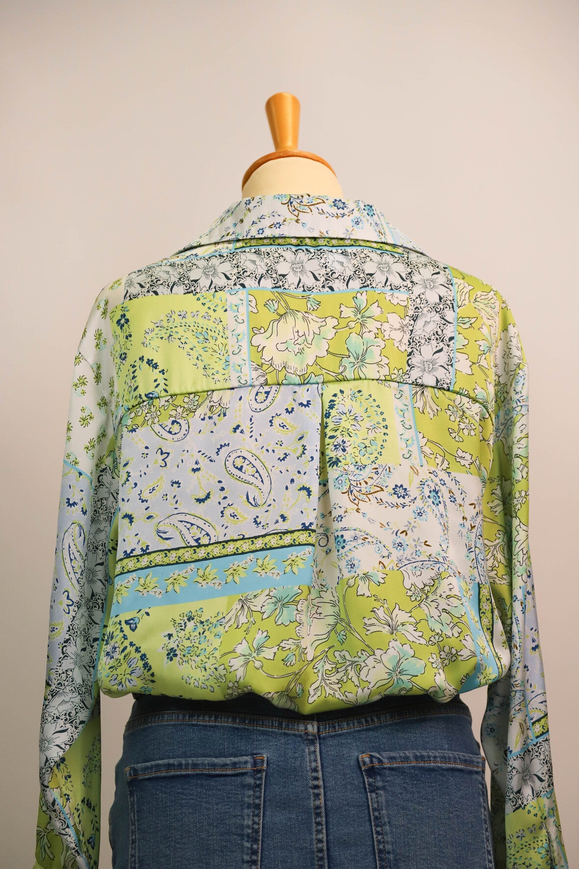 Chemisier à motif Zara Taille S