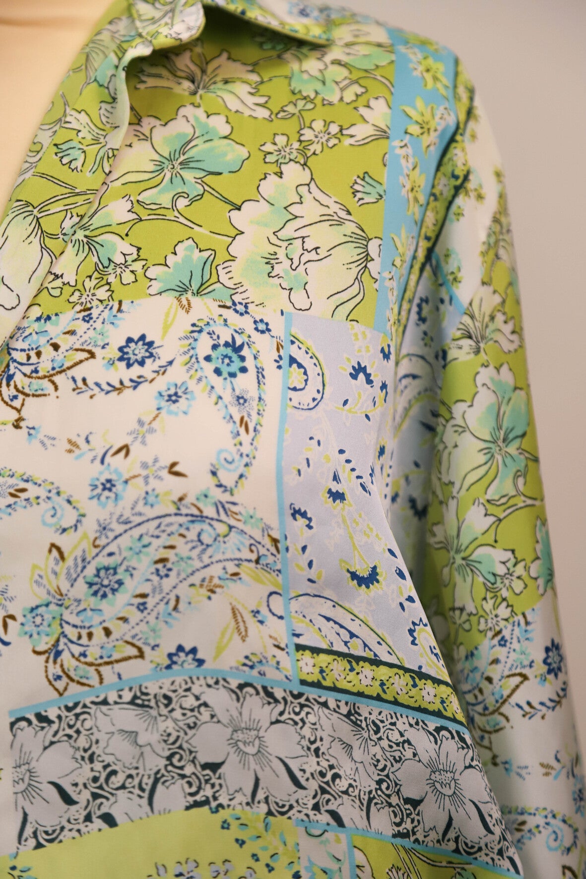 Chemisier à motif Zara Taille S