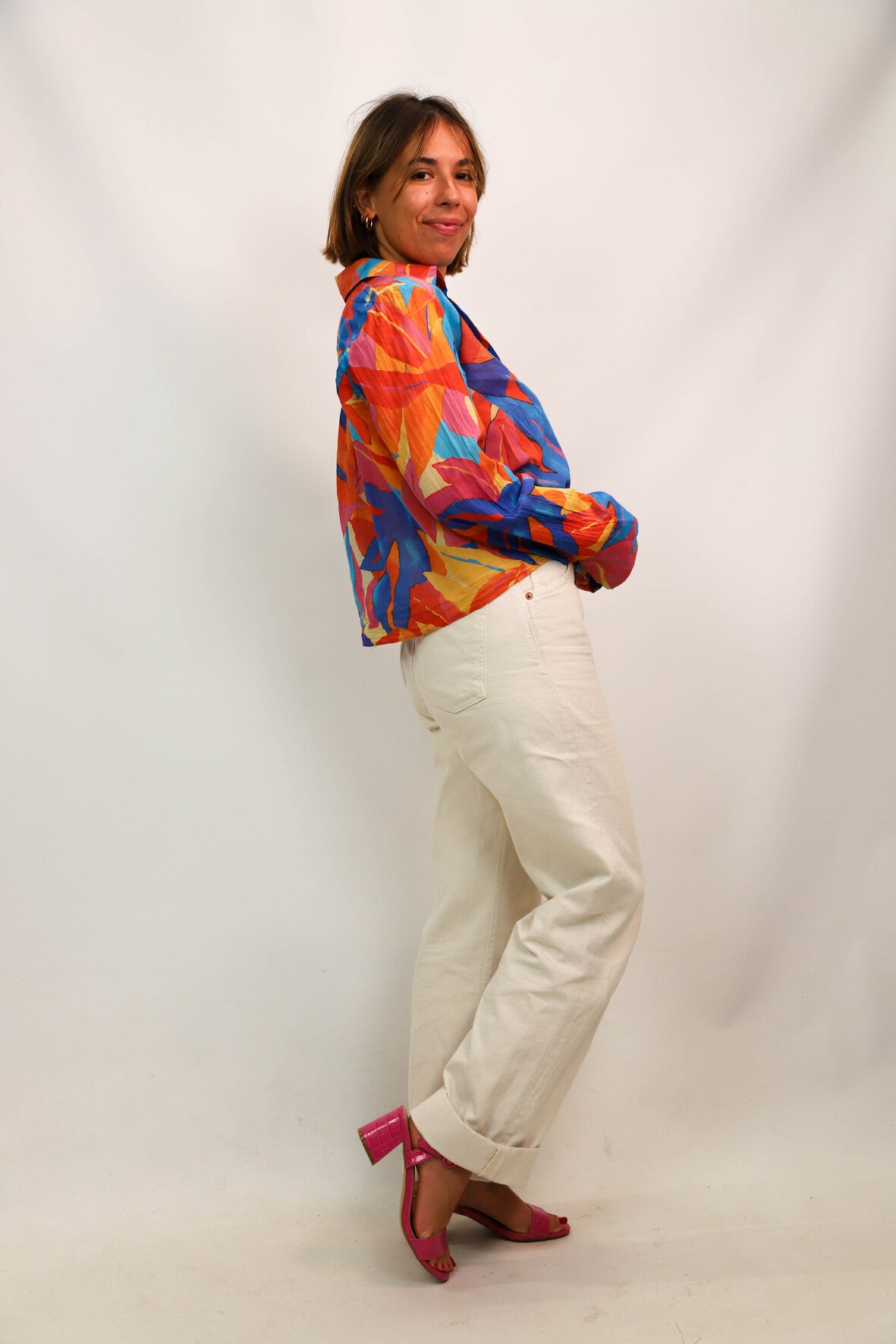 Chemise multicolore Morgan Taille S