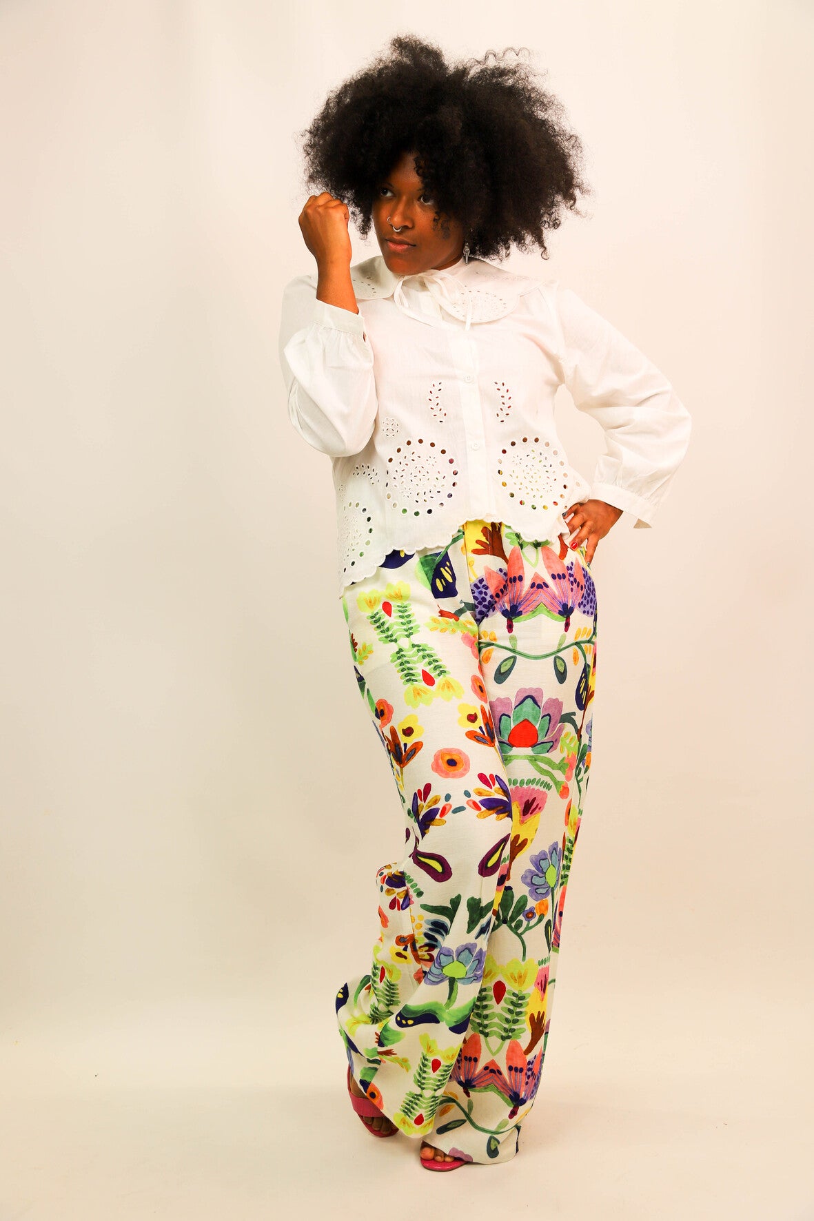 Blouse blanche Musy Muse Taille S/M - NEUF