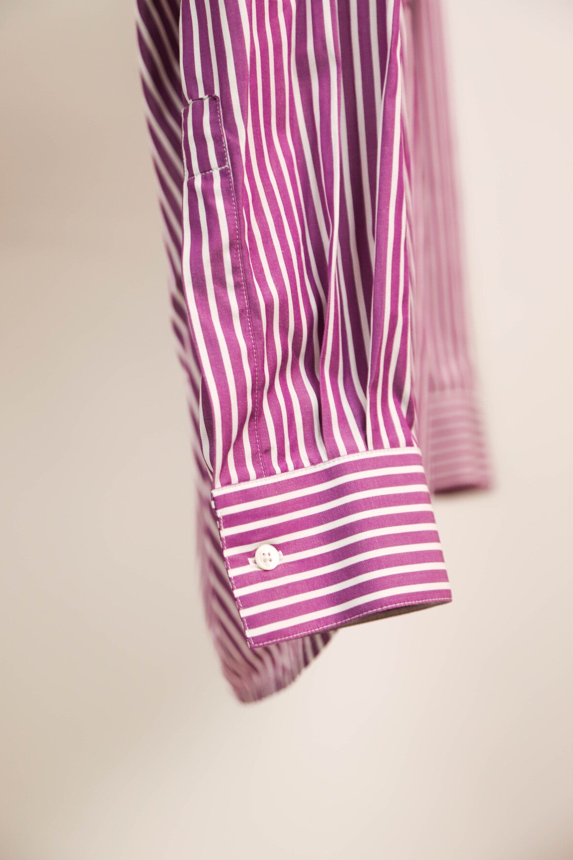 Chemise violette rayée Oversize Chloé Stora, taille XS