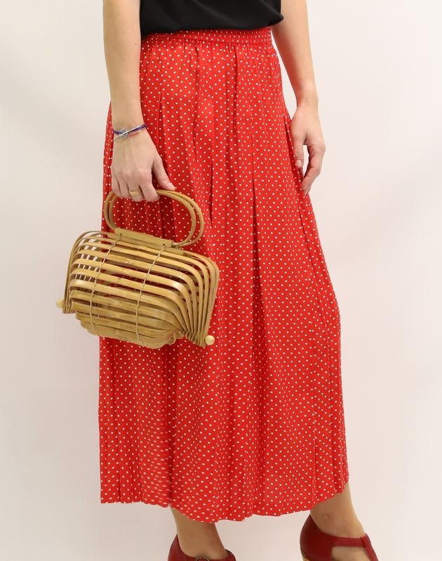 Jupe rouge Lasserre Taille S