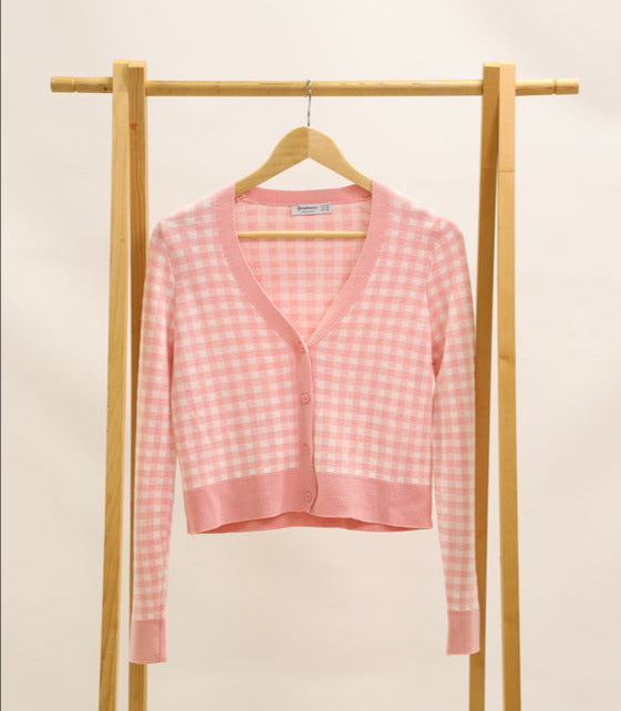 Gilet rose Stradivarius Taille XS
