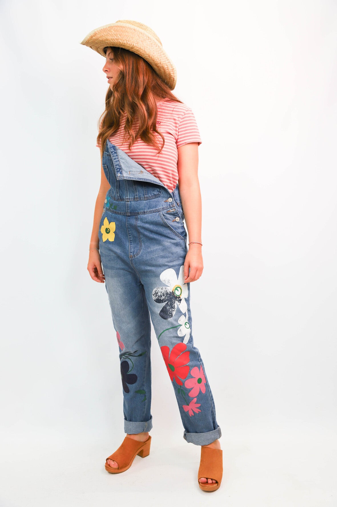 T-shirt rayé rose Levis Taille S