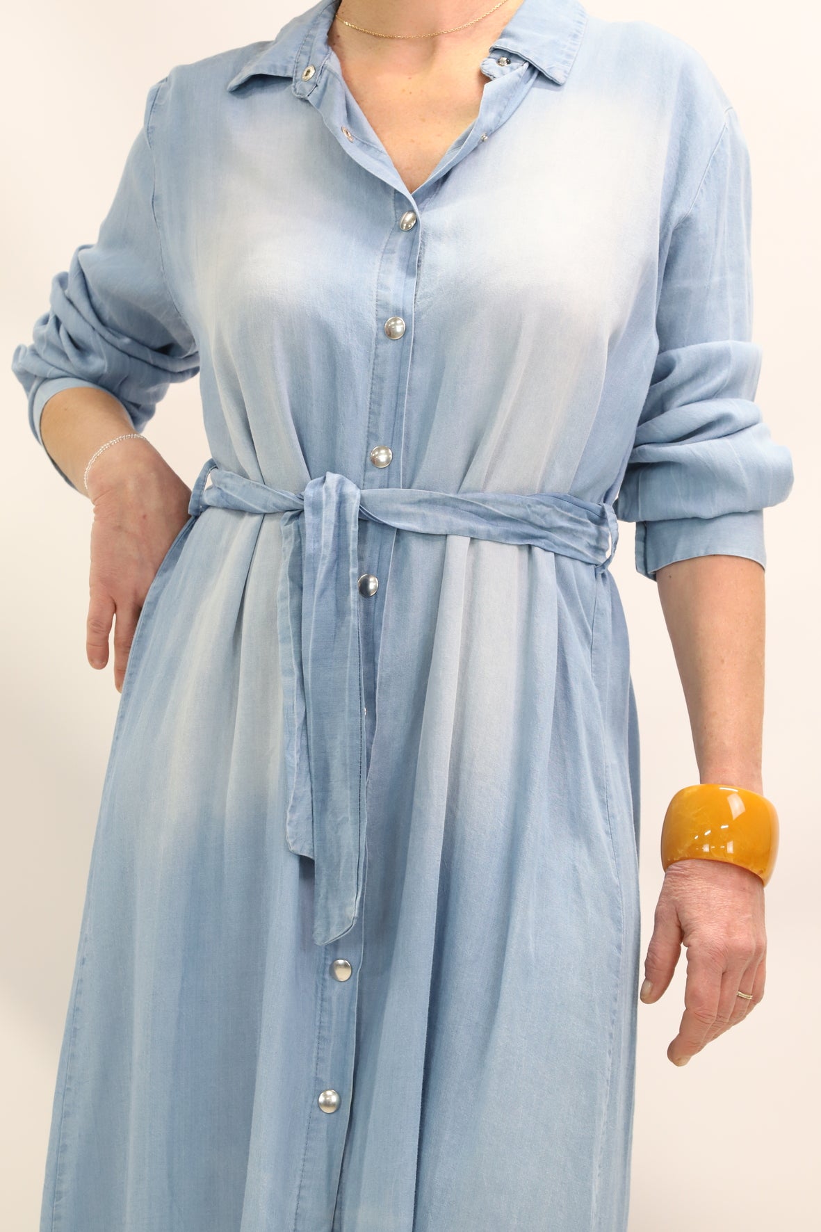Robe bleu clair Capucine Taille S-L - NEUF