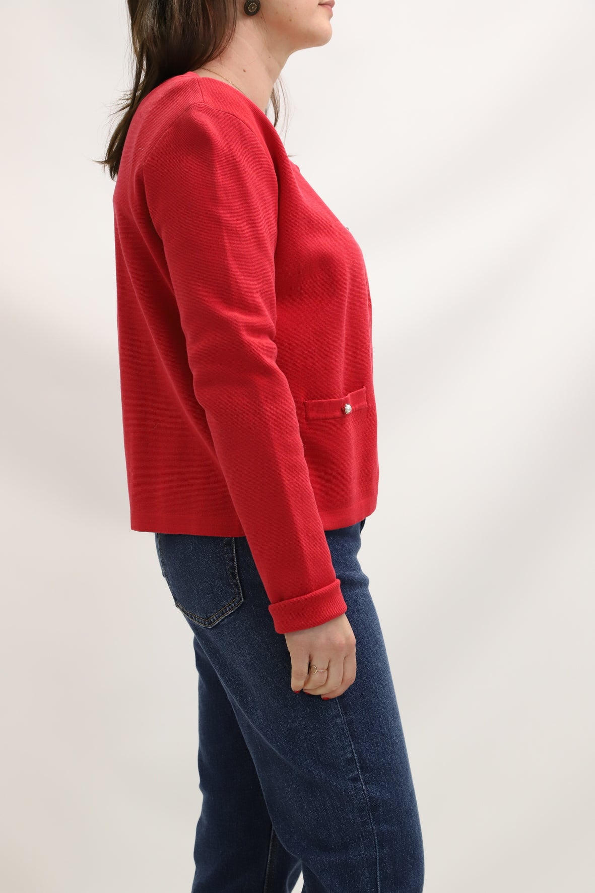 Gilet rouge Claudie Pierlot Taille S - NEUF