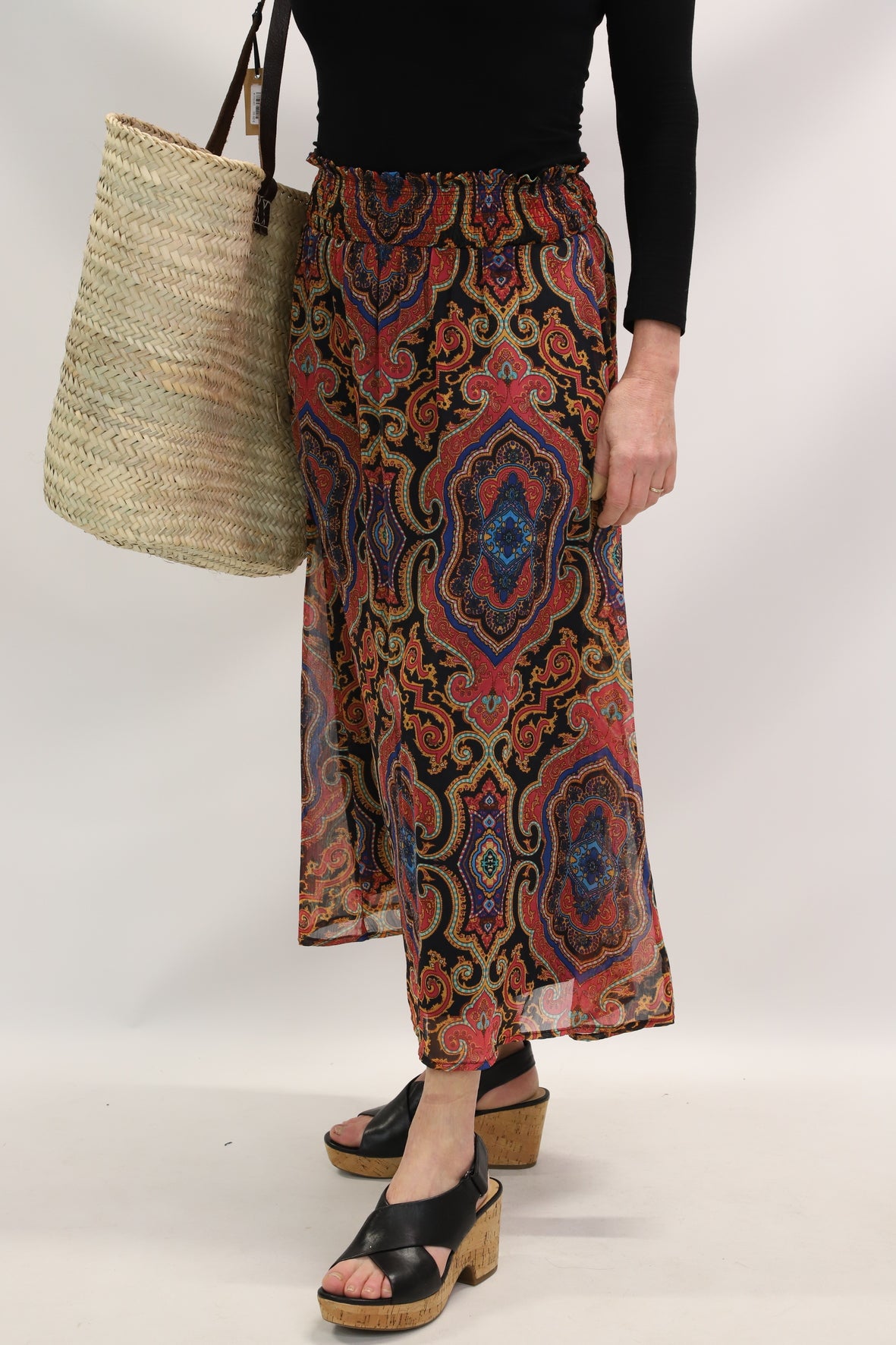 Jupe multicolore Only Taille M