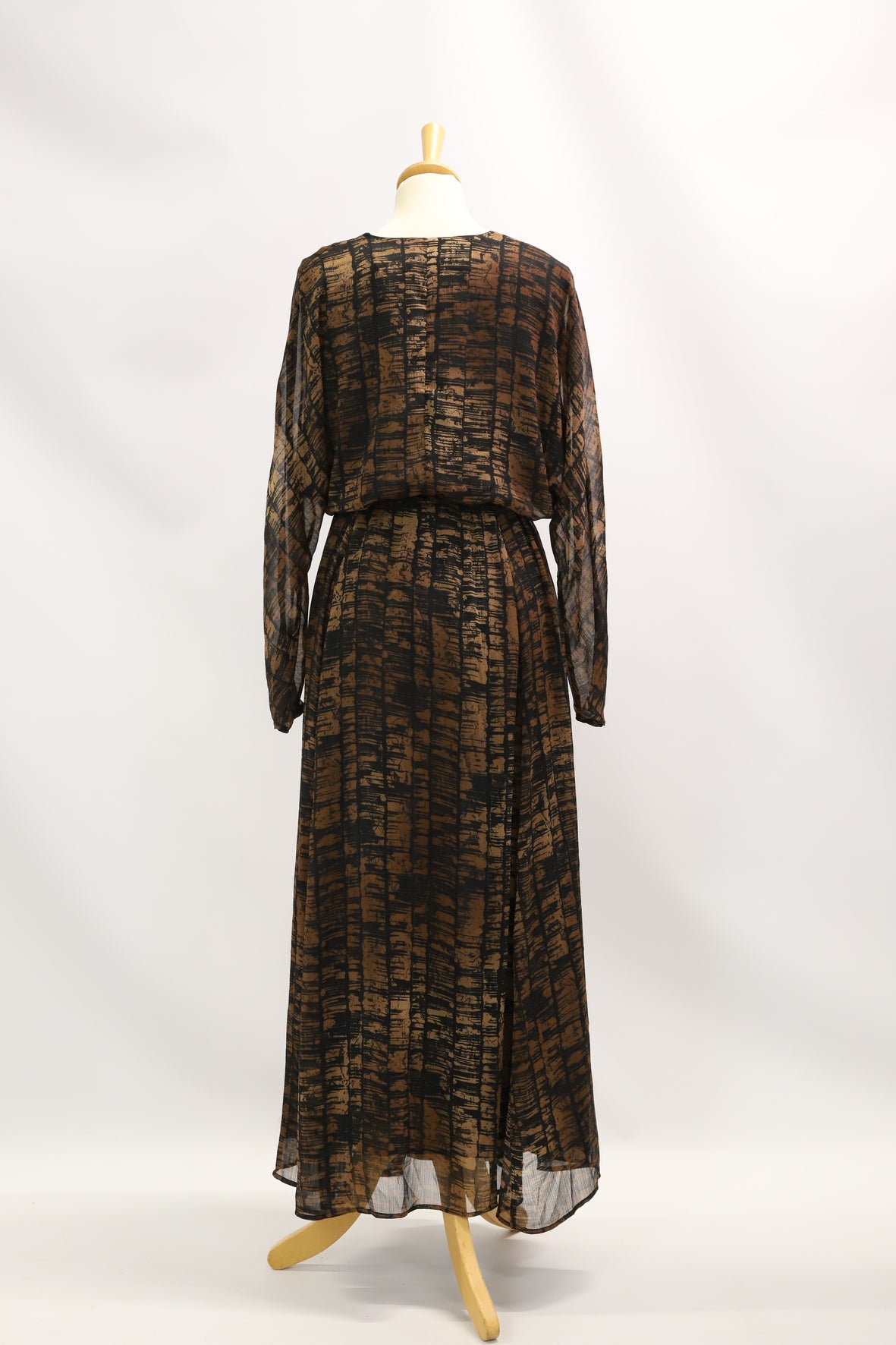 Robe marron Mango Taille S