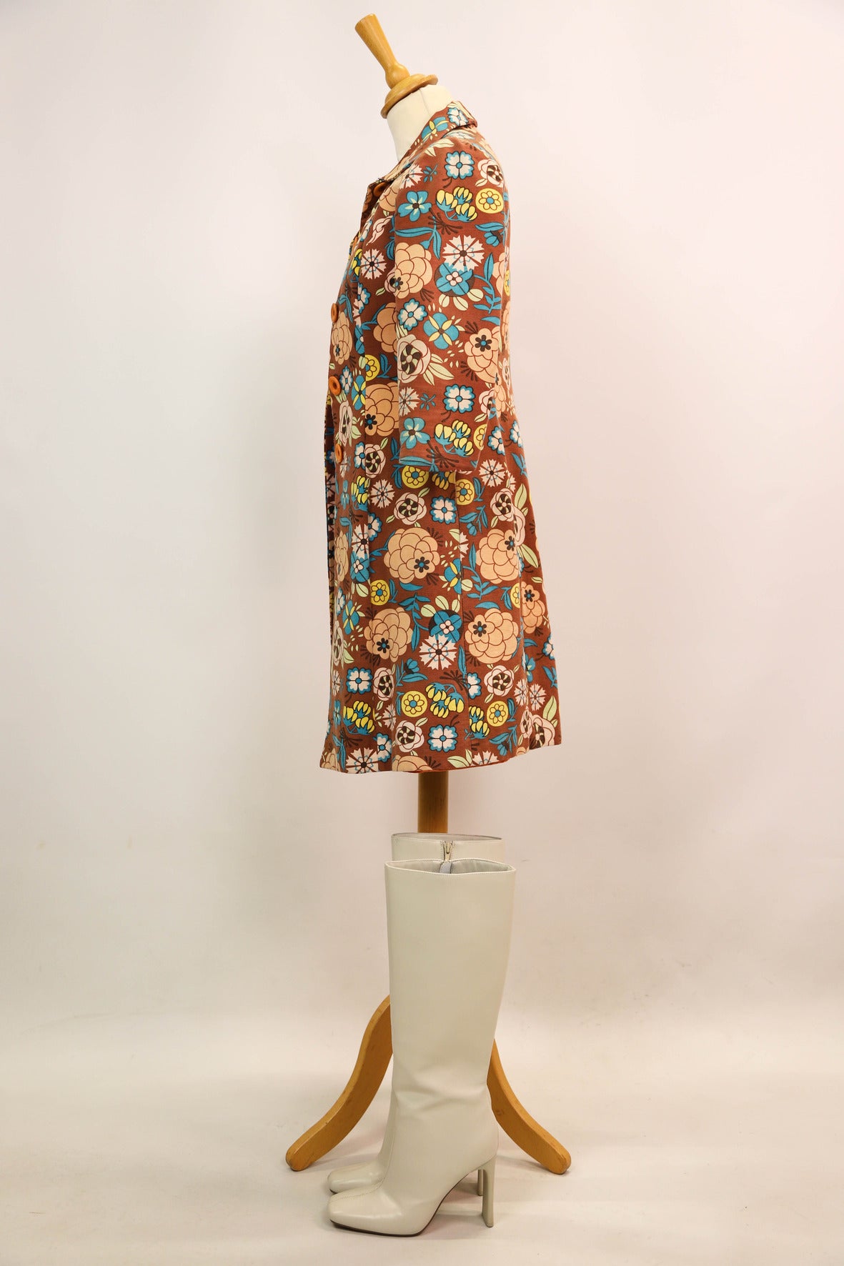 Veste fleurie VINTAGE Moschino XS