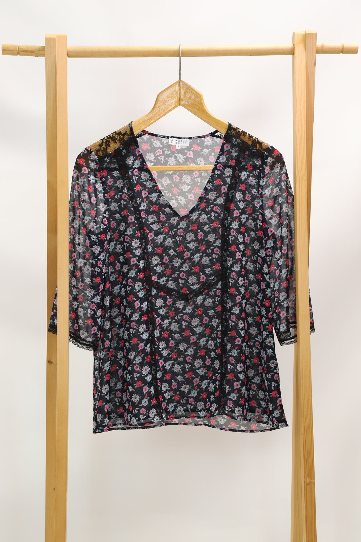 Blouse fleurie Claudie Pierlot Taille S
