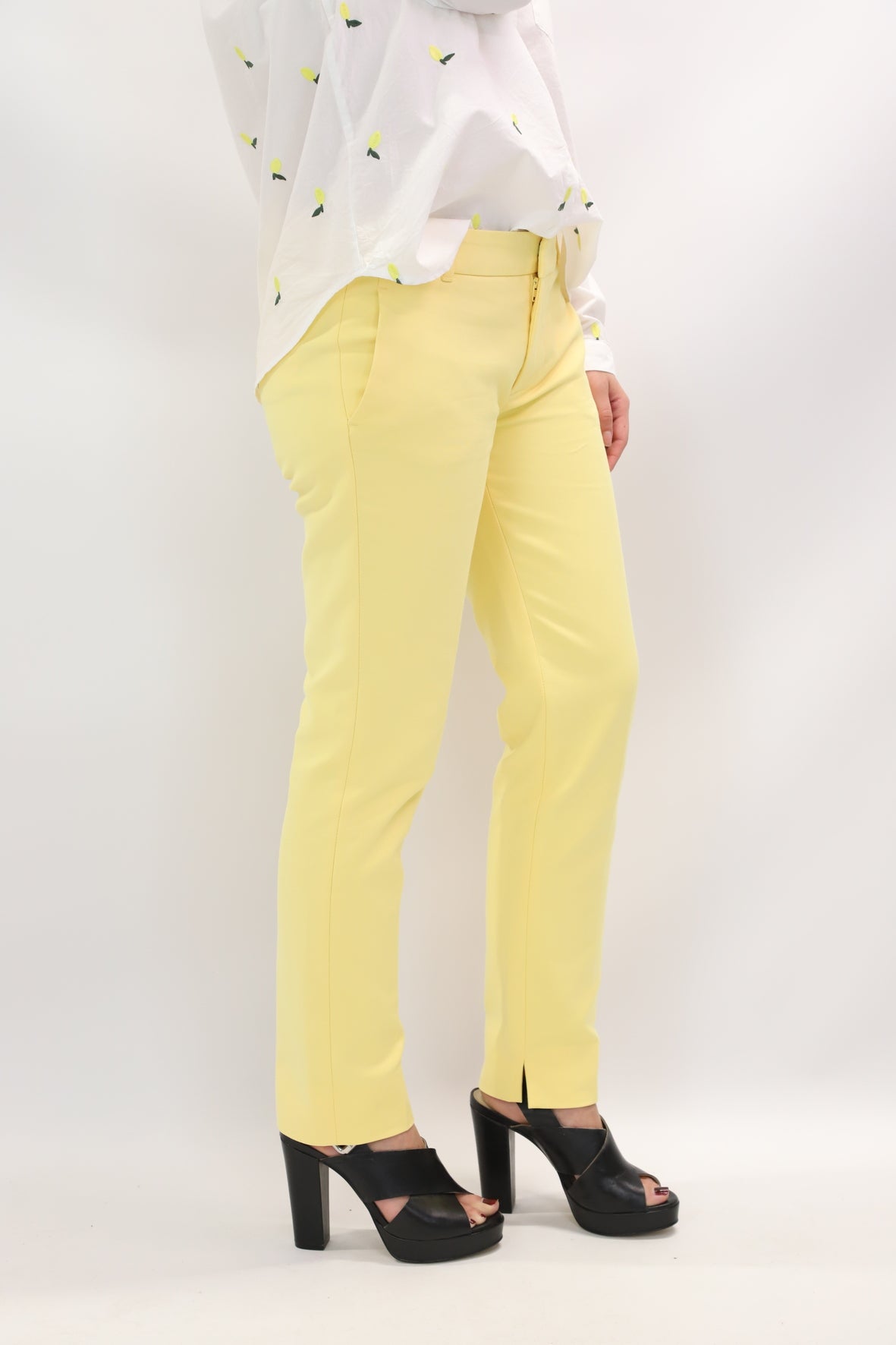 Pantalon jaune Zara Taille S