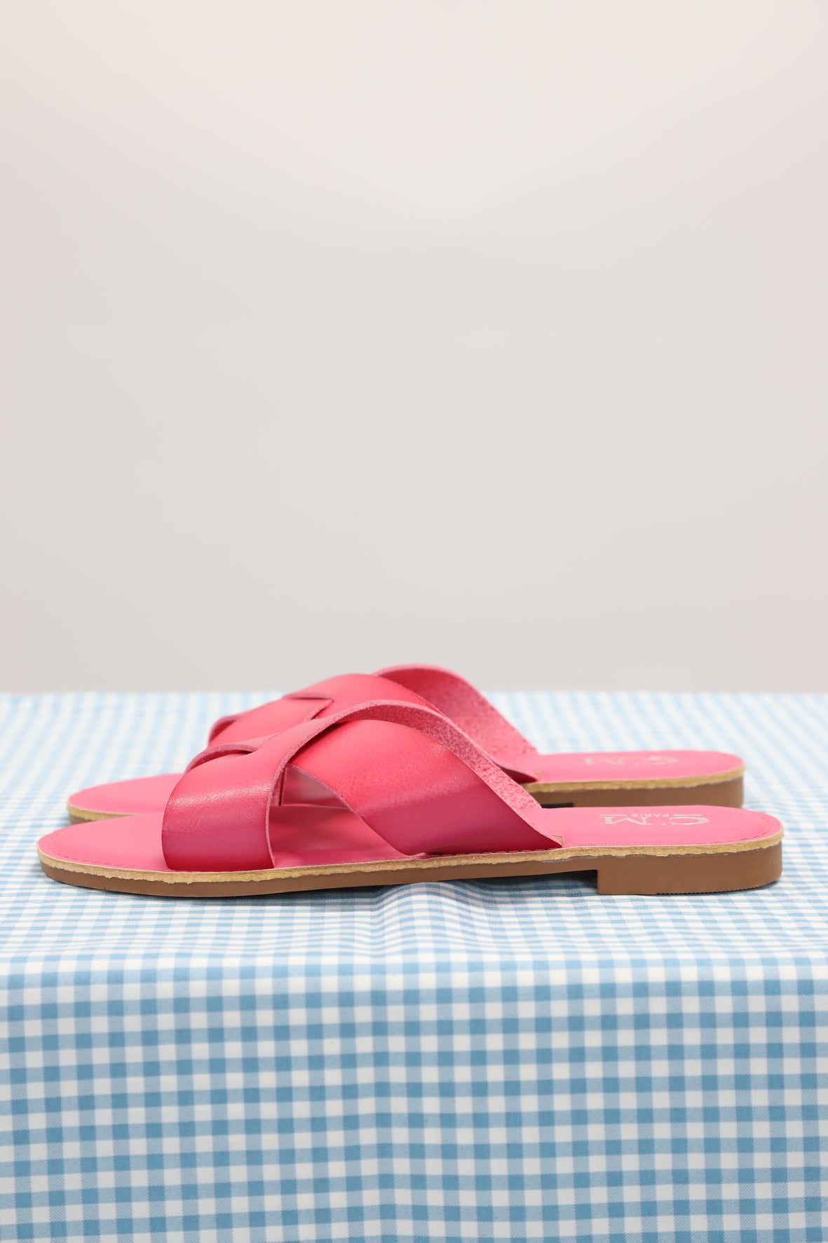 Mules plates rose fushia, Tailles 36, 37, 38, 39, 40, 41 - NEUF