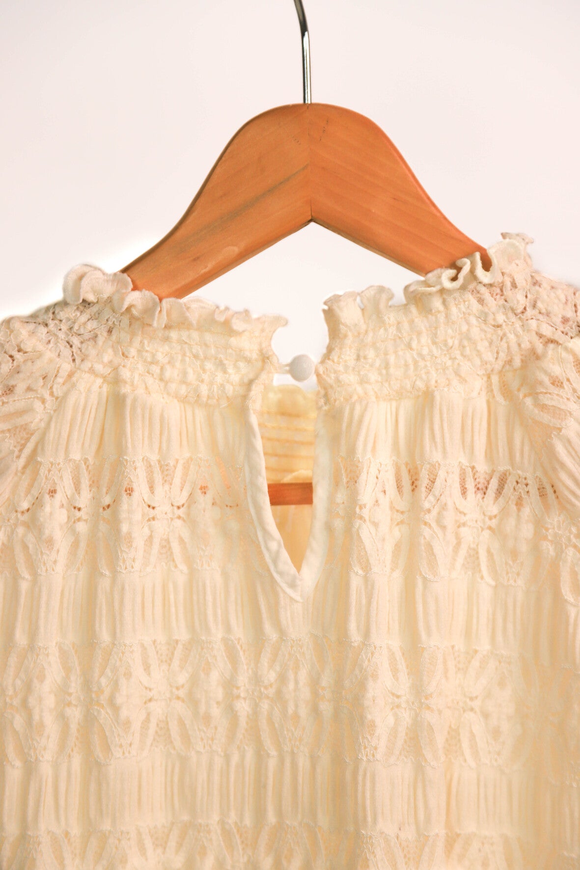 Blouse écrue So Sweet Taille S - NEUF