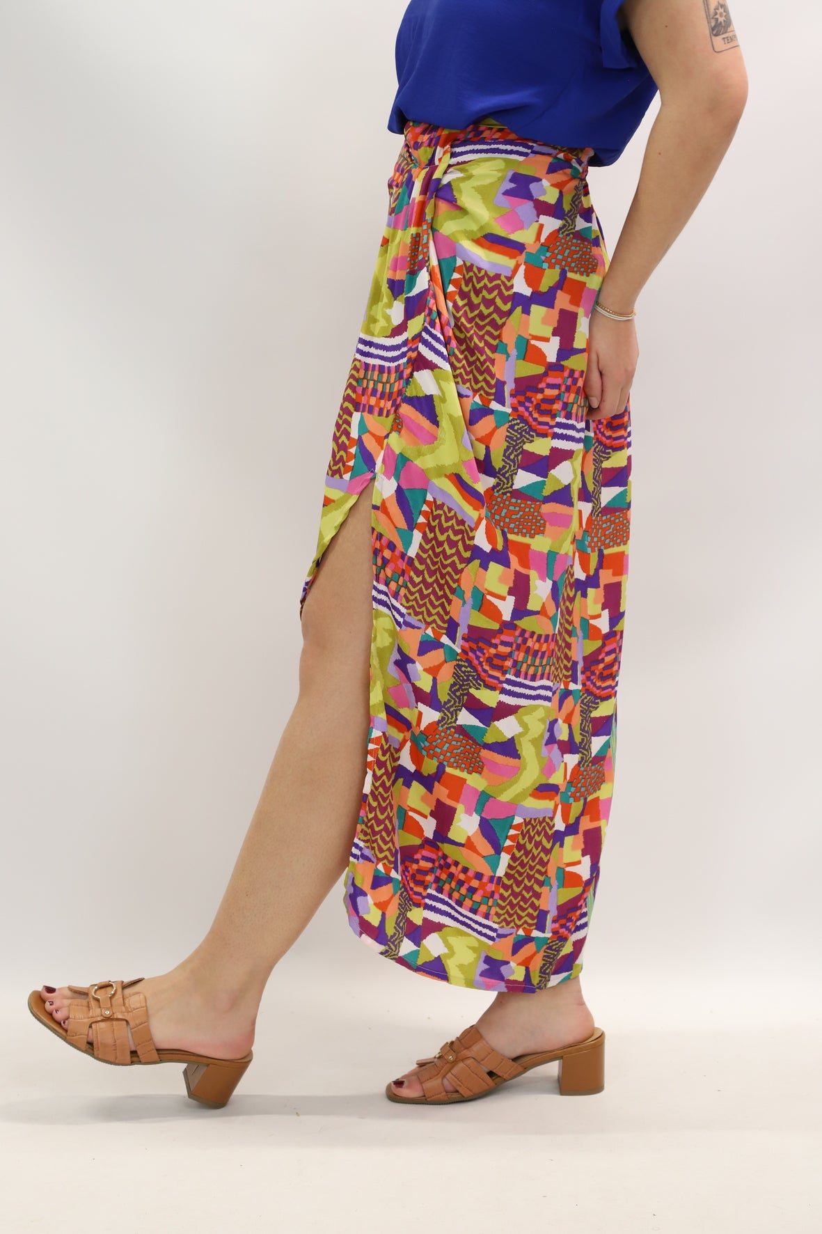 Jupe colorée Gold & Silver Taille S NEUF