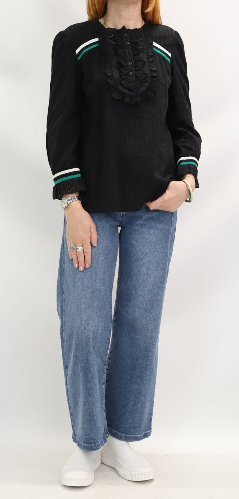 Blouse noire ba&sh Taille M