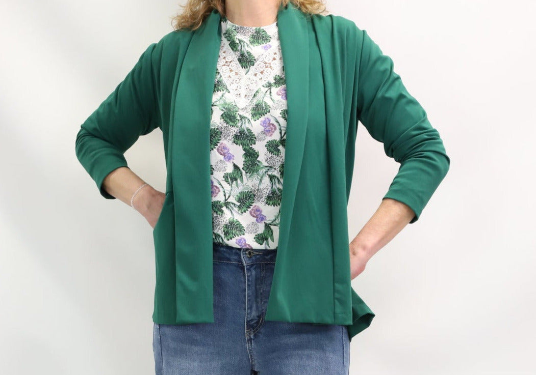 Veste verte Wendy Trendy Taille Unique