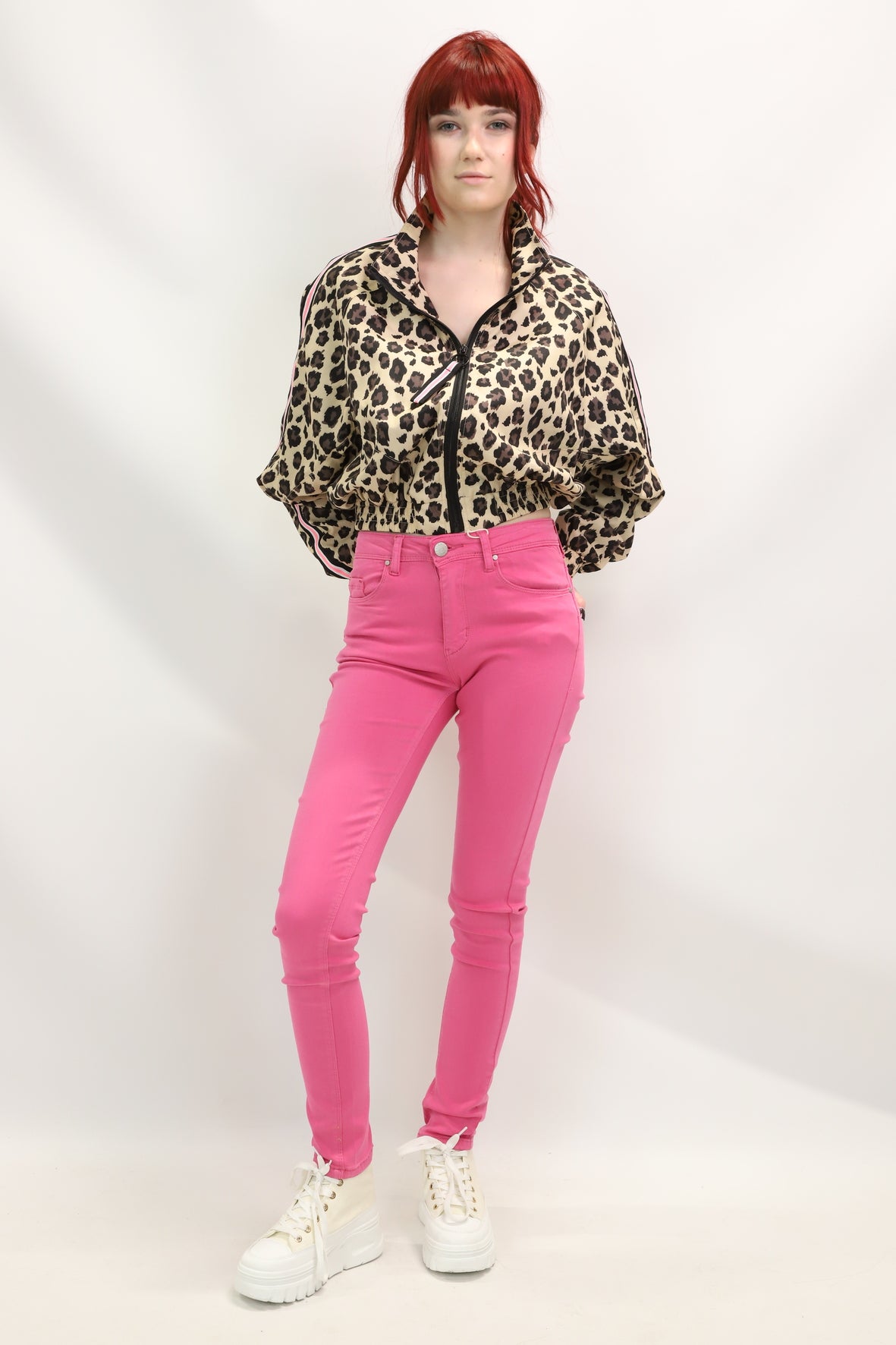 Blouson imprimé léopard Taille S