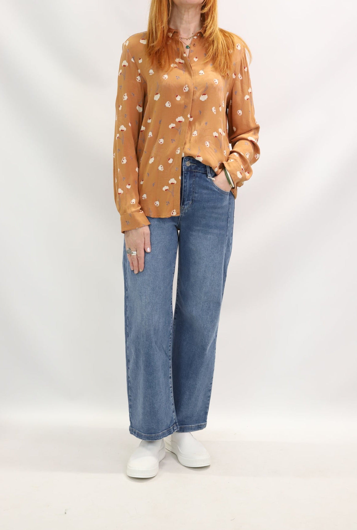 Chemise camel Cyrillus Taille L