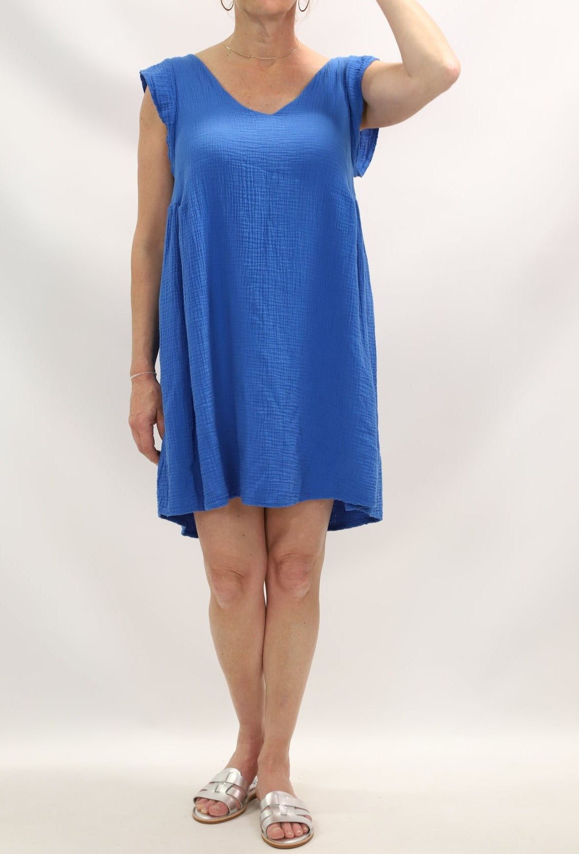 Robe bleue New Collection Taille L