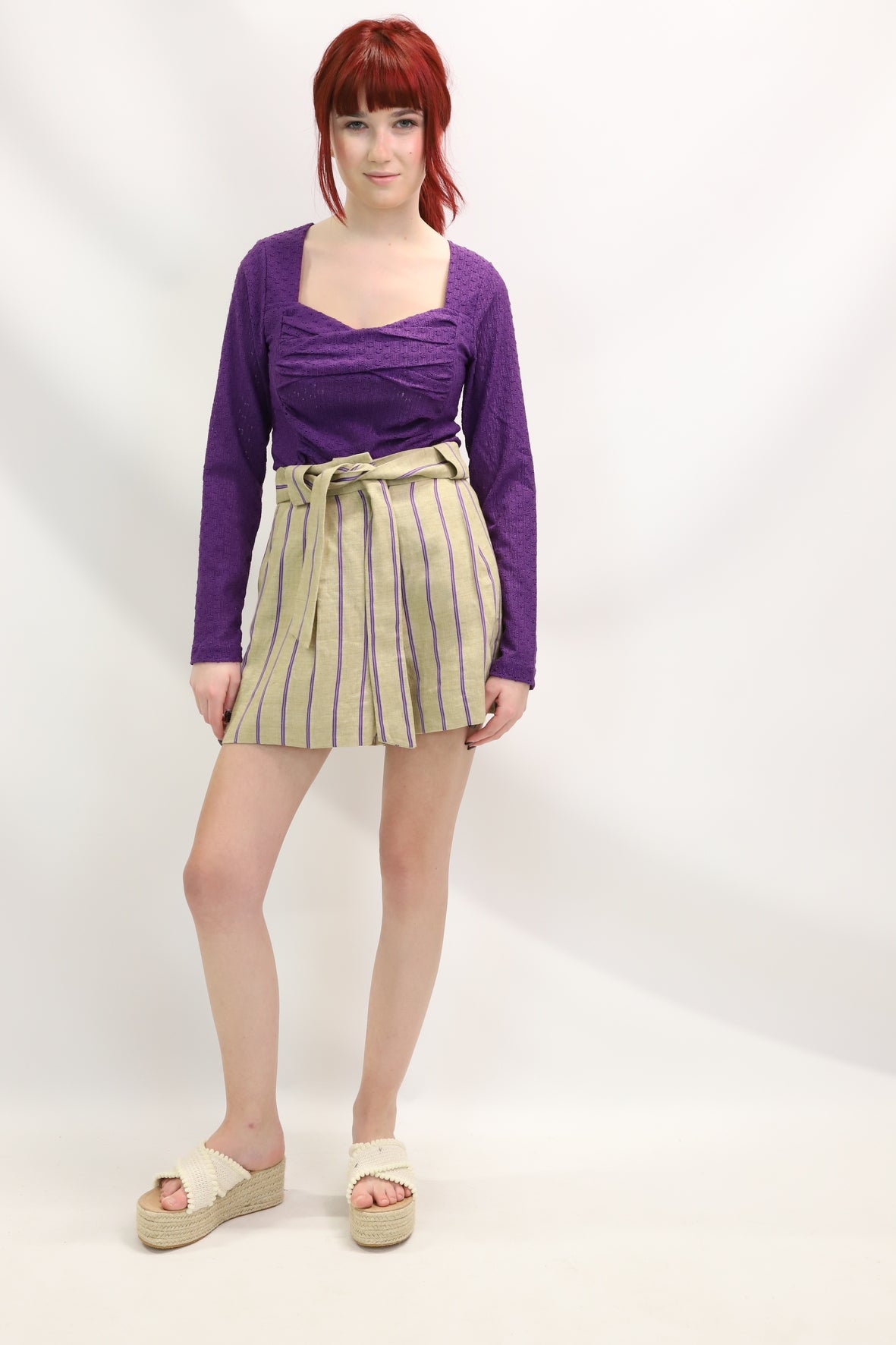 T-Shirt violet Season Taille S