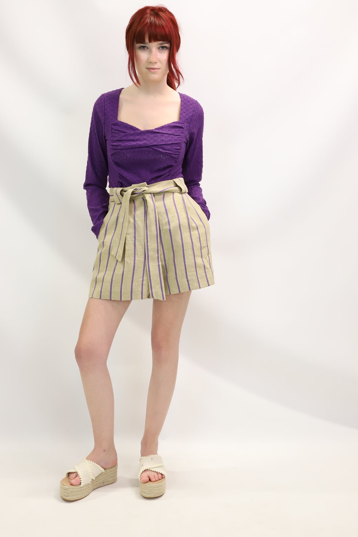 T-Shirt violet Season Taille S